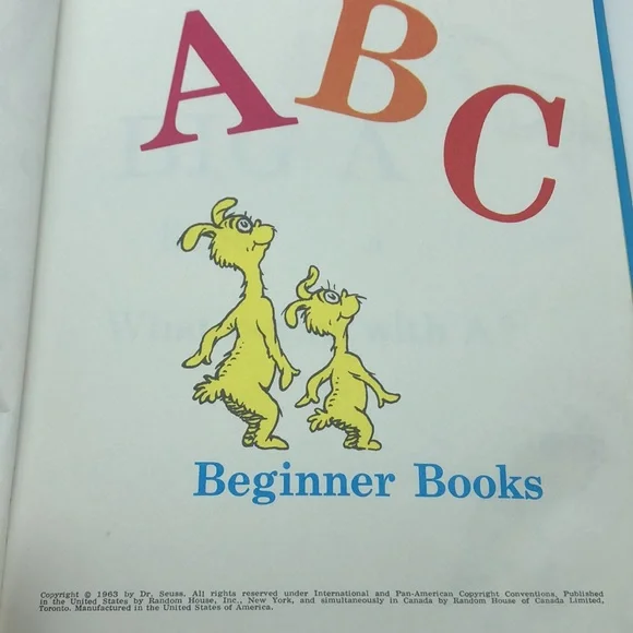 DR. SEUSS’S ABC - Picture 2 of 3
